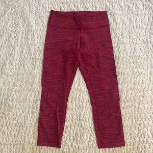 Lululemon cropped leggings
